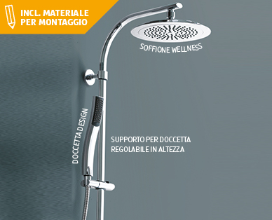 Set doccia EISL DESIGNING WATER(R)