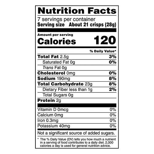 Sea Salt Crunchy Popcorn Chips, 7 oz