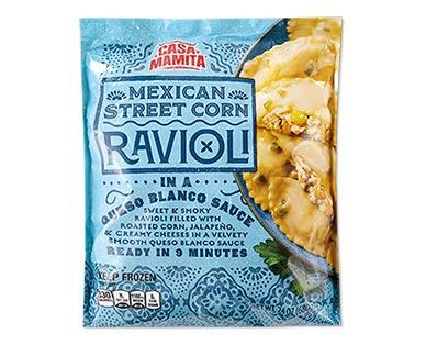 Casa Mamita 
 Mexican Street Corn or Chorizo Hatch Chile Ravioli