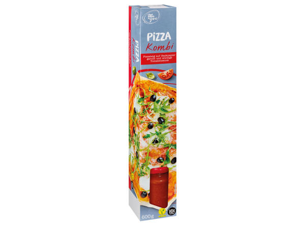 CHEF SELECT Pizzakombi Teig und Sauce