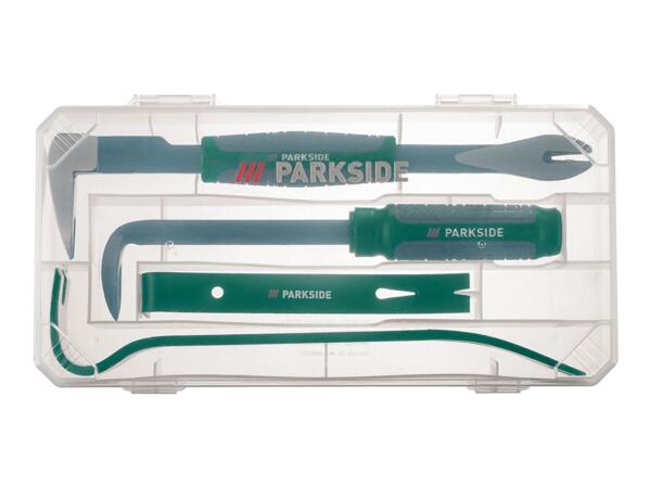 Parkside Pry Bar & Crowbar Set - Set of 4