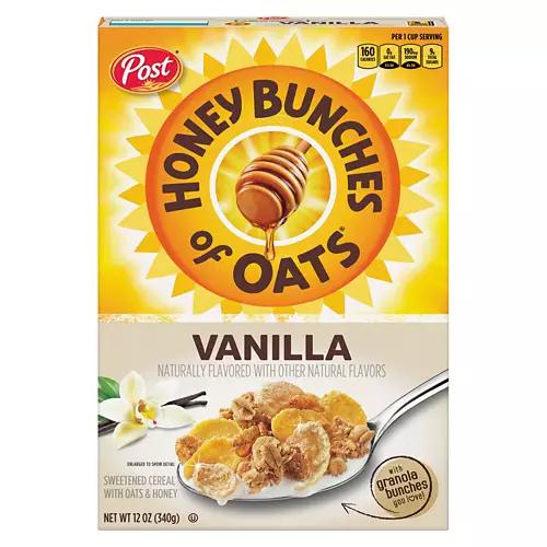 Honey Bunches of Oats Vanilla Cereal, 12 oz