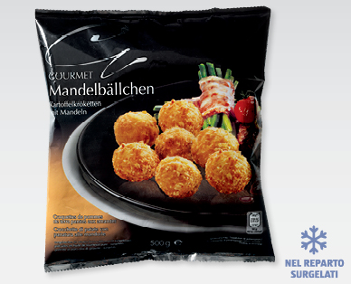 Crocchette di patate con mandorle crocchette di patate GOURMET
