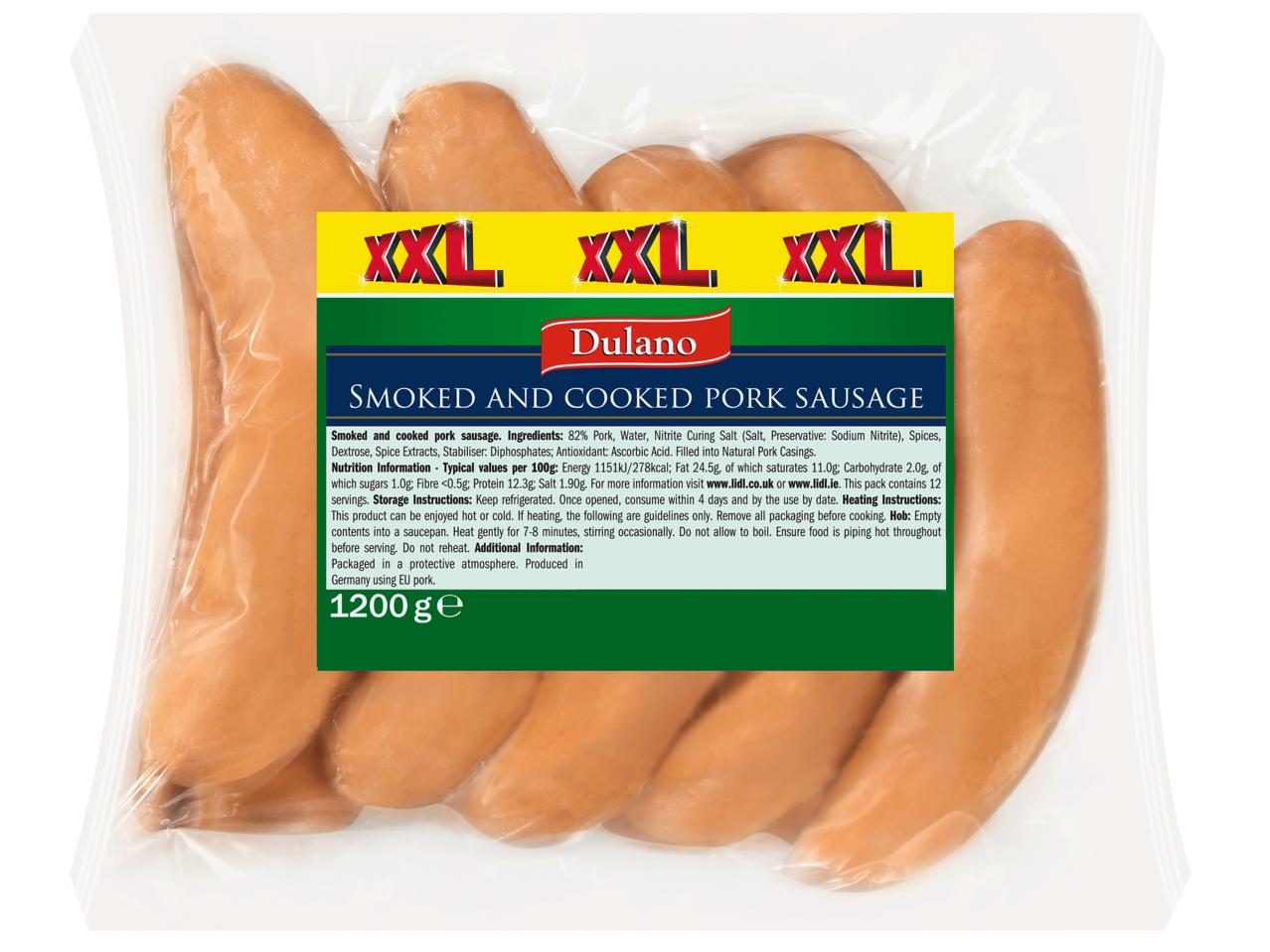 DULANO Smoked & Cooked Pork Sausage