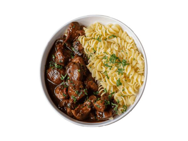 Frisches Rindsgulaschfleisch
