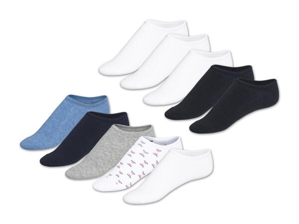 Herren Füßlinge, 5 Paar