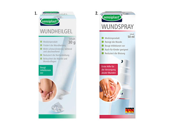 Gel cicatrizzante/ spray per ferite