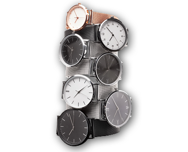 Montre-bracelet avec bracelet aspect maille milanaise SEMPRE