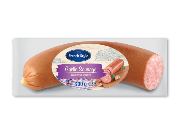Hvidløgspølse