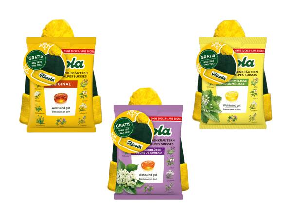 Sachet de 3 + bonnet Ricola