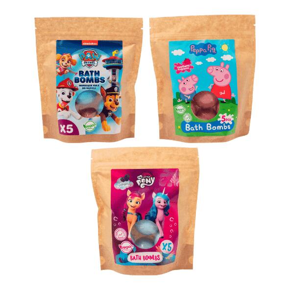 PAW PATROL(R)/PEPPA PIG(R)/MY LITTLE PONY(R) 				Badebomben