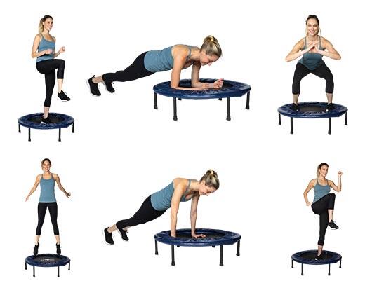 Crane 
 Foldable Fitness Trampoline