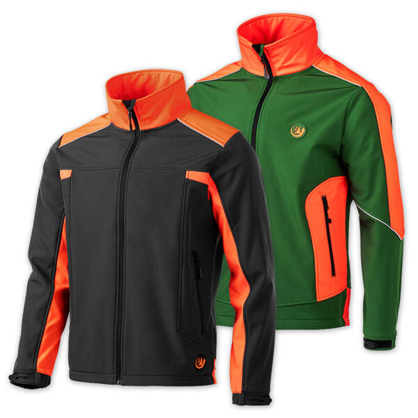 Profi-Forst-Softshelljacke