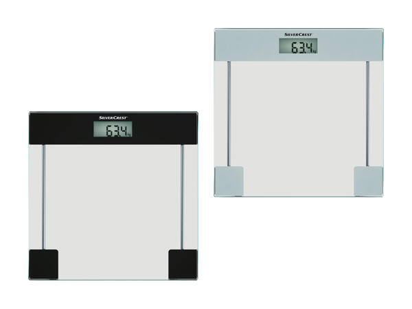 SILVERCREST PERSONAL CARE(R) Badevægt af glas