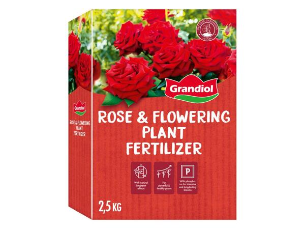 Solid rose fertilizer
