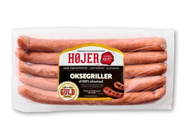 Højer okse- eller kyllingepølser
