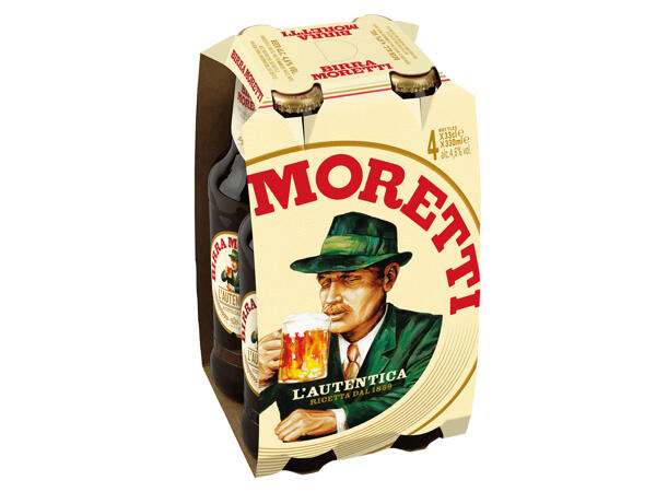 Birra Moretti 4er
