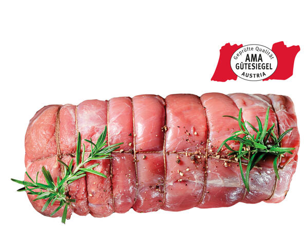 Frischer Kalbsrollbraten