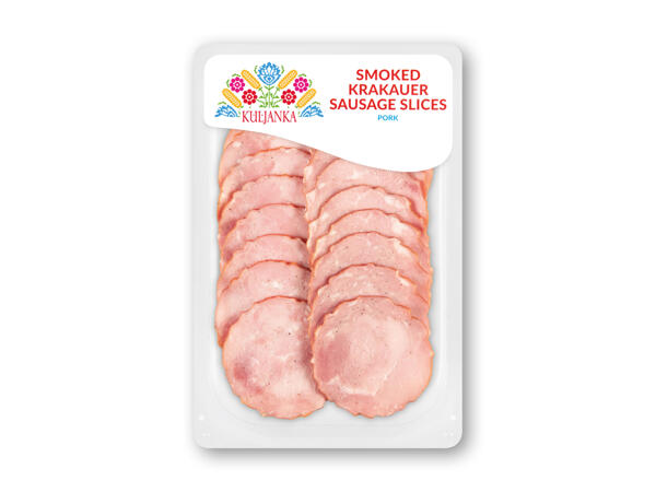 Røget pølse eller Pragskinke