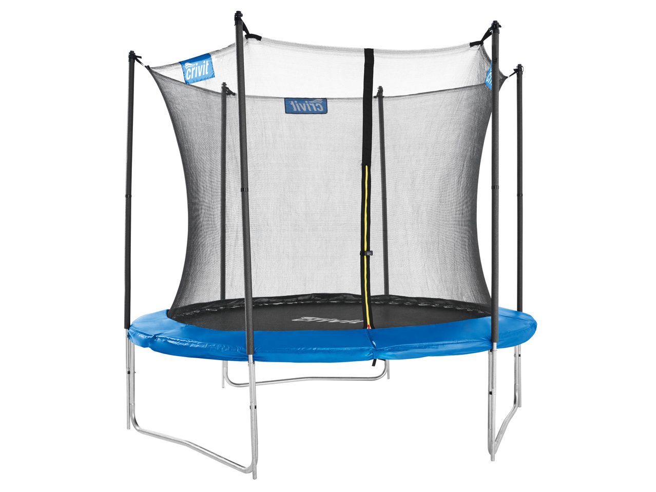 CRIVIT 10ft Outdoor Trampoline with Safety Net