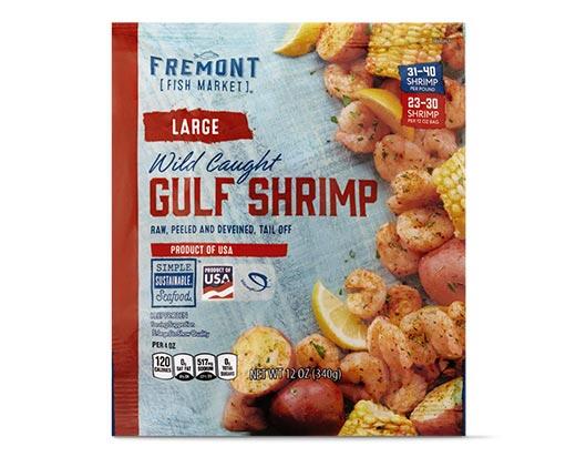 Fremont Fish Market
Large Raw, Peeled & Deveined Wild Gulf Shrimp