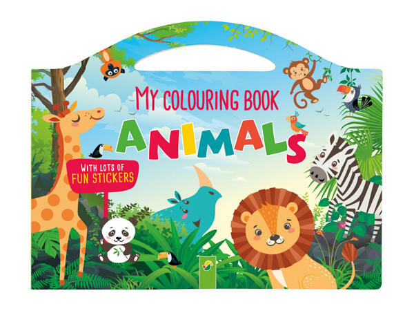 Colouring Book with Stickers