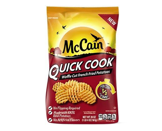 McCain 
 Quick Cook Waffle Fries