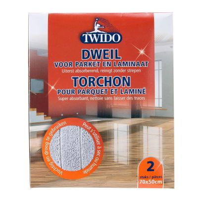 Torchons pour parquet et stratifié, 2 pcs