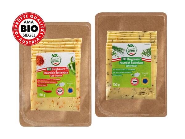 Bio Bergbauern Heumilch Butterkäse