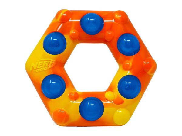 Nerf Dog LED Bubble Toys Hexagon Ring-Swirl LED