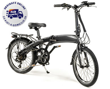Bicicletta elettrica pieghevole GREEN DOC