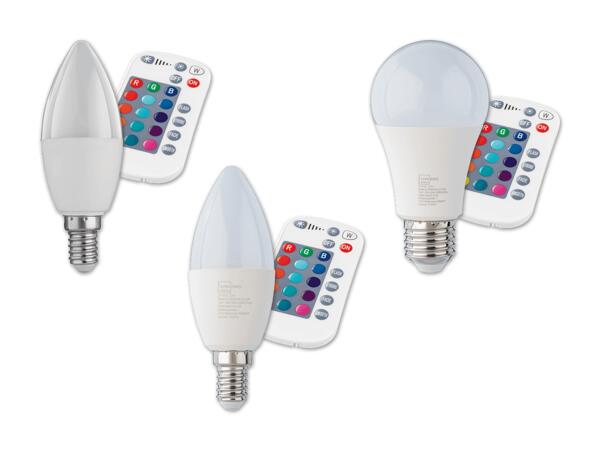 LED-Lampe mit Farbwechsel-Effekt