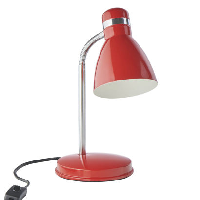 Bordlampe i stål