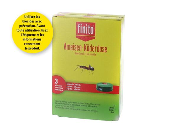 Pièges à fourmis finito pack de 2
