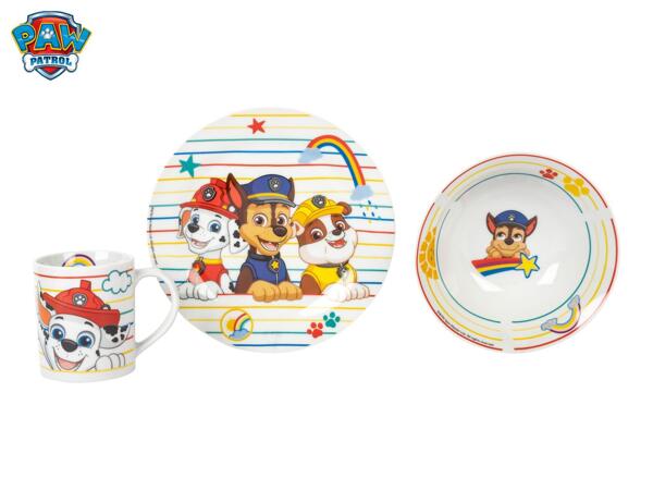 Paw Patrol Kids' Breakfast Set - 3 Piece Set