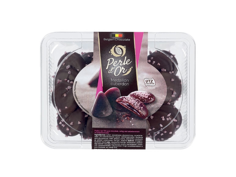 Chocolademedaillons