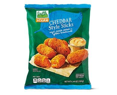Earth Grown 
 Vegan Cheddar or Mozzarella Sticks