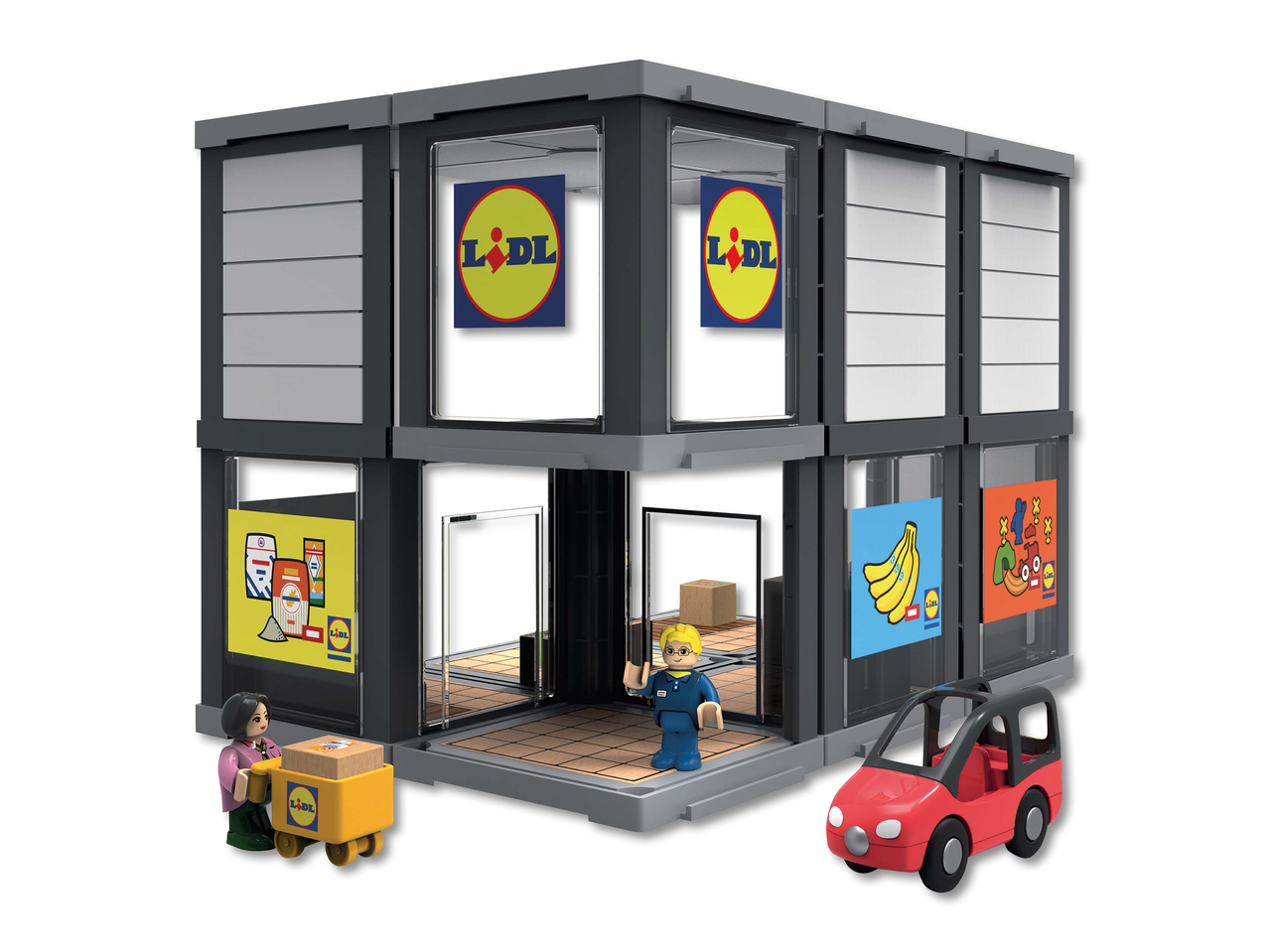 Filiale Lidl "mini", 79 pièces