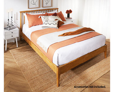 Wooden Bed Frame – Queen Size