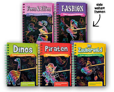 Kratzbuch für Kinder
