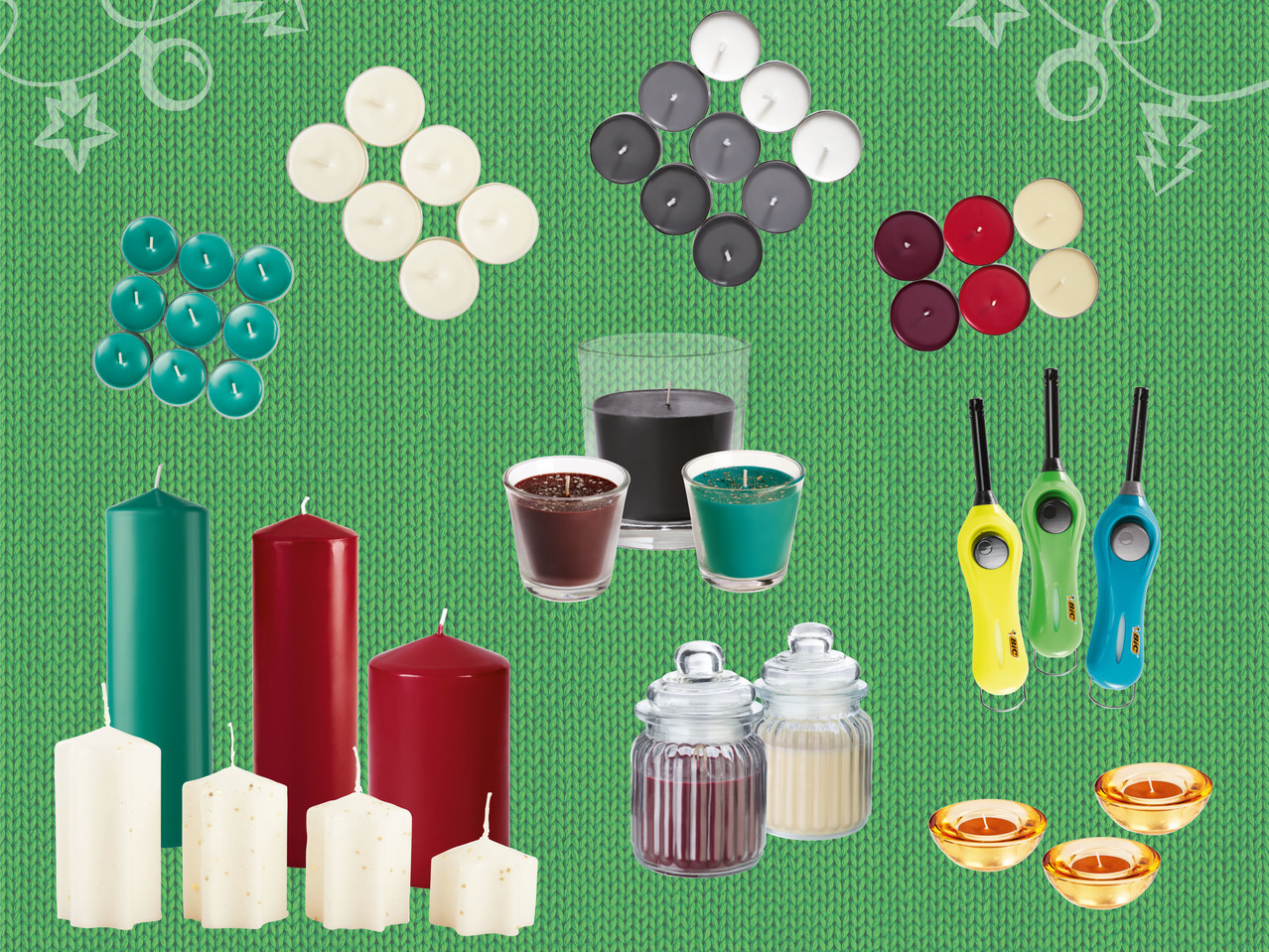 Candles Assorted