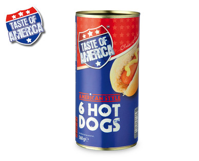 American Style Hot Dogs