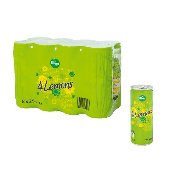 RIVER(R) 				Limonade 4 lemons, 8 pcs