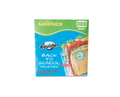 Boulder Back to School Sandwich Bags