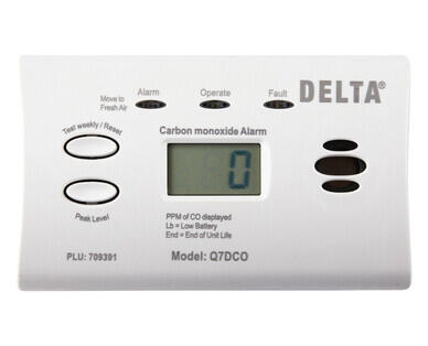 Caravan Smoke Alarm or Carbon Monoxide Alarm 