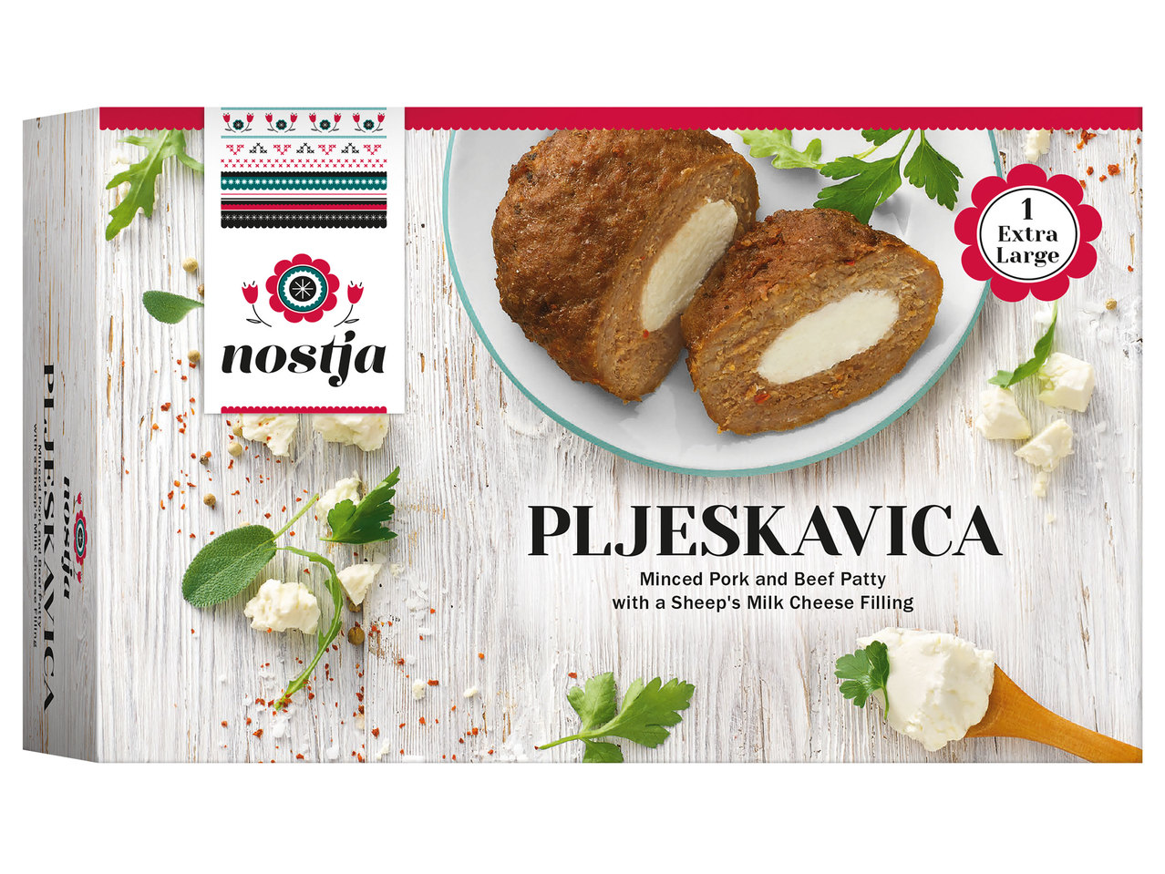 NOSTJA Pljeskavica