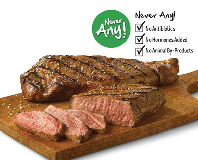 Fresh Antibiotic Free Grass-Fed Strip Steak