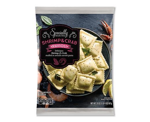 Specially Selected 
 Shrimp & Crab Ravioli