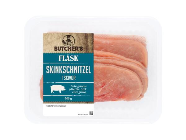Färsk skinkschnitzel