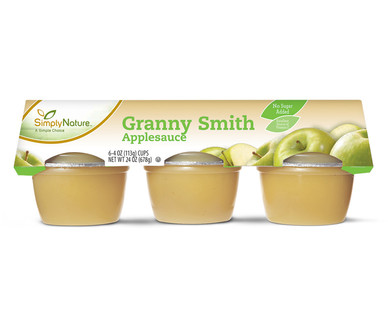 SimplyNature Applesauce Cups